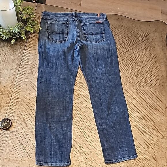 Skinny boyfriend jeans size 28 7 for all mankind - Picture 7 of 11